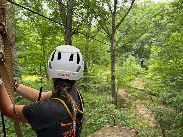 Go On a Zip Line Tour with ZipZone Outdoor Adventures